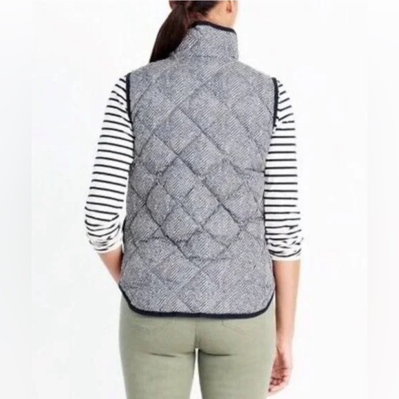 J Crew Herringbone Vest - Picture 3 of 6